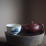 gilded qinghua teacup aqua 2 | BITTERLEAF TEAS