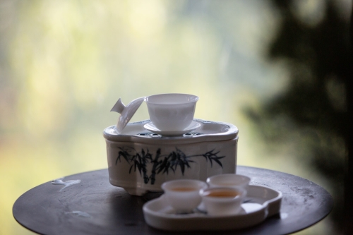 porcelain chaozhou gaiwan 1 | BITTERLEAF TEAS