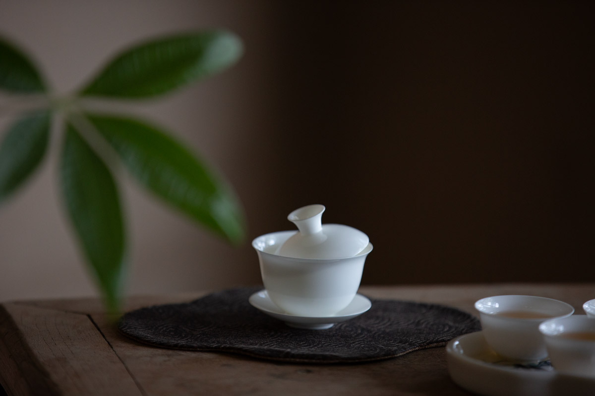 porcelain chaozhou gaiwan 5 | BITTERLEAF TEAS