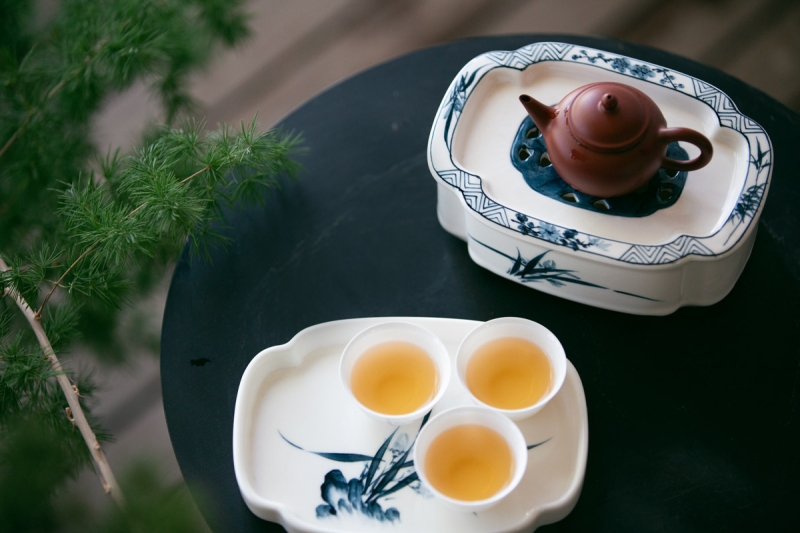 qinghua classic chaozhou multi piece tea tray 1 | BITTERLEAF TEAS