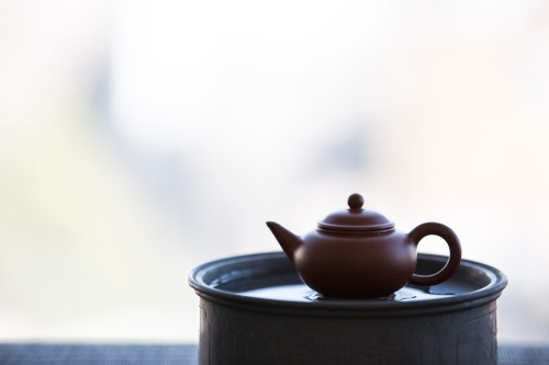 Chaozhou Da Hong Pao Clay Shuiping Teapot - Image 8