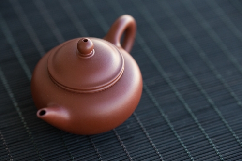 Chaozhou Da Hong Pao Clay Shuiping Teapot - Image 7