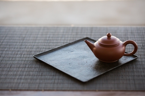 Chaozhou Da Hong Pao Clay Shuiping Teapot - Image 5