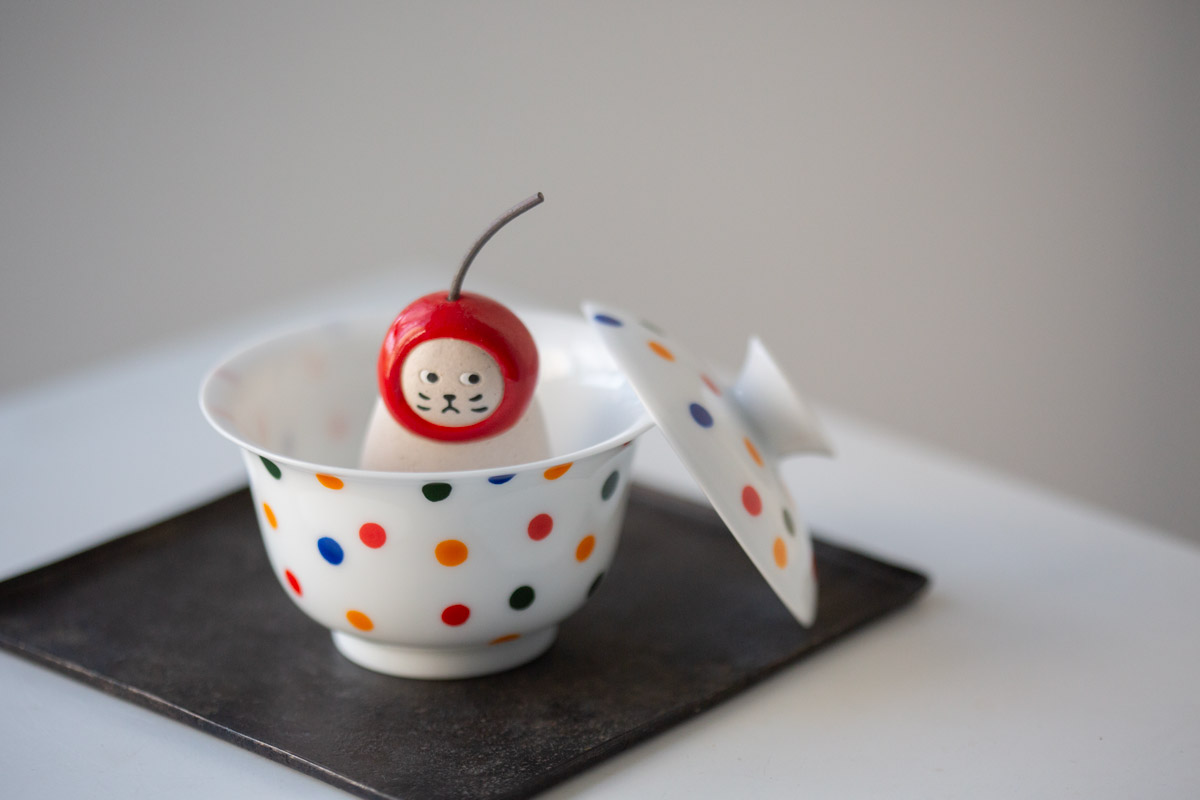 polkadot gaiwan 4 | BITTERLEAF TEAS