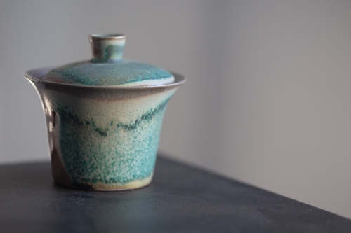 Chameleon Soda Ash Wood Fired Gaiwan I - Image 4