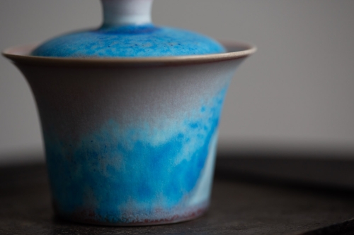 Chameleon Soda Ash Wood Fired Gaiwan IV - Image 4