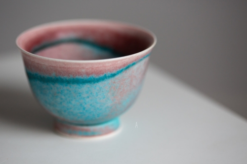 chameleon soda ash wood fired teacup 9 24 2 | BITTERLEAF TEAS