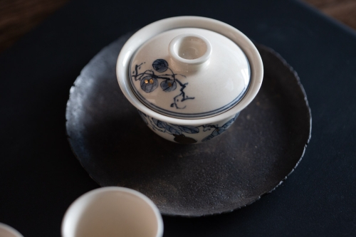 Gilded Qinghua Gaiwan - Hulu - Image 4