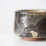 ink shino glaze teacup 1 11 | BITTERLEAF TEAS