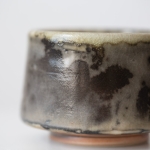 ink shino glaze teacup 1 12 | BITTERLEAF TEAS