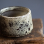 ink shino glaze teacup 1 13 | BITTERLEAF TEAS