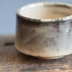 ink shino glaze teacup 1 3 | BITTERLEAF TEAS