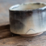 ink shino glaze teacup 1 4 | BITTERLEAF TEAS