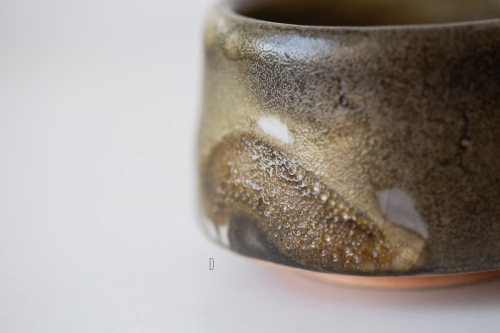 ink shino glaze teacup 2 8 | BITTERLEAF TEAS