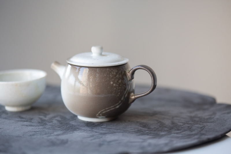 stratus soda ash wood fired teapot ii 7 | BITTERLEAF TEAS