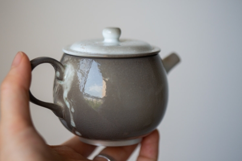 stratus soda ash wood fired teapot ii 8 | BITTERLEAF TEAS