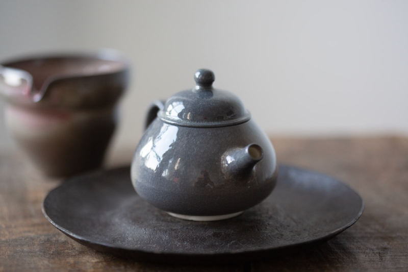 stratus soda ash wood fired teapot iii 6 | BITTERLEAF TEAS