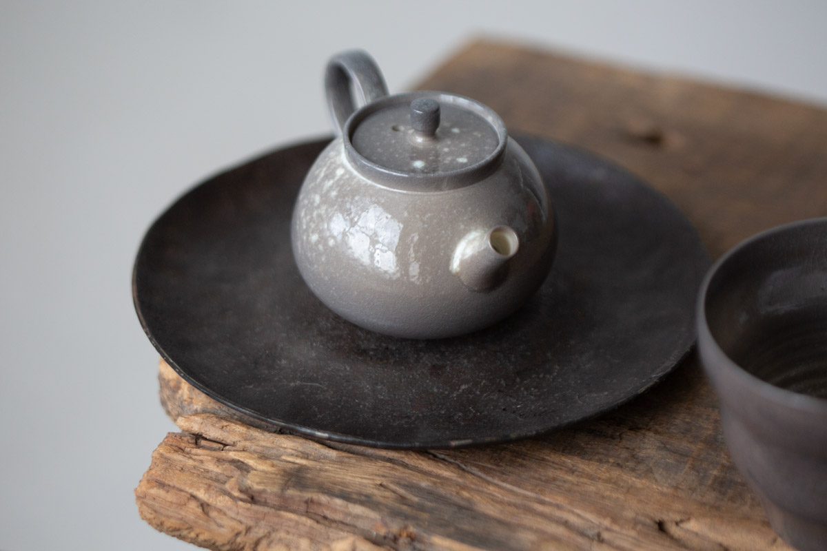 stratus soda ash wood fired teapot vi 10 | BITTERLEAF TEAS