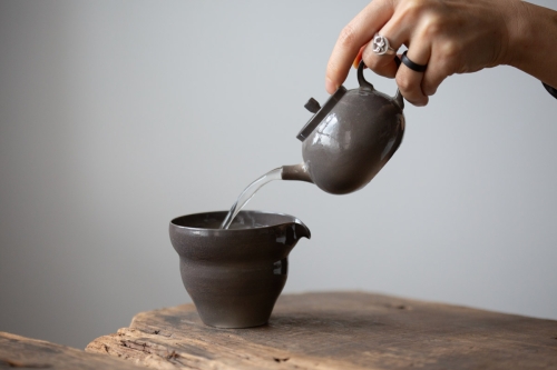 stratus soda ash wood fired teapot vi 12 | BITTERLEAF TEAS