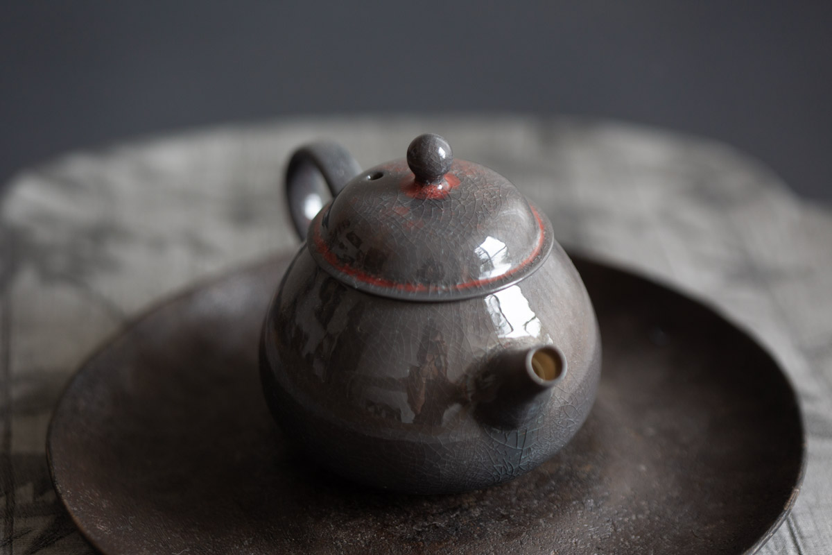 stratus soda ash wood fired teapot vii 3 | BITTERLEAF TEAS