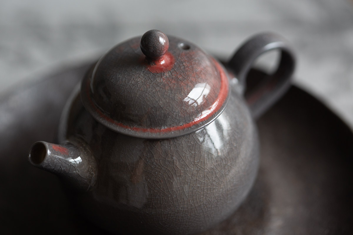 stratus soda ash wood fired teapot vii 5 | BITTERLEAF TEAS