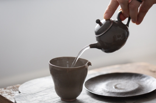 stratus soda ash wood fired teapot vii 9 | BITTERLEAF TEAS