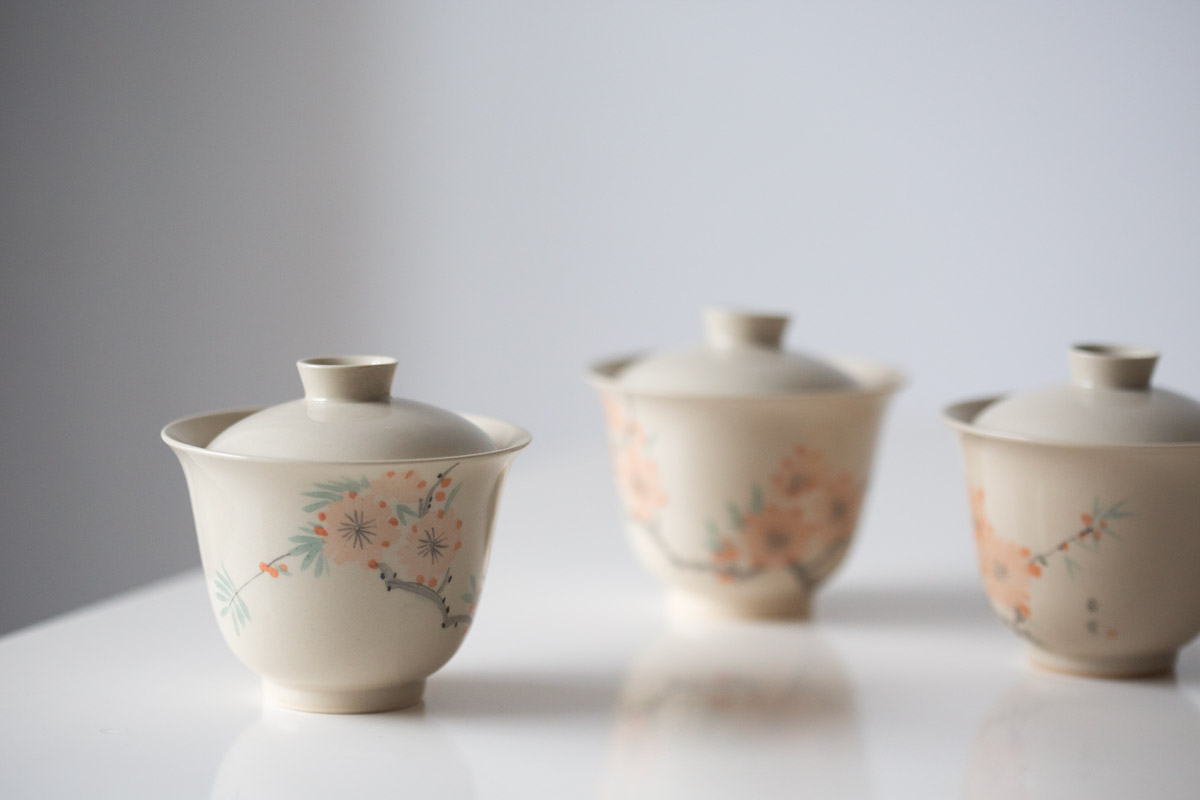 in bloom gaiwan 10 | BITTERLEAF TEAS