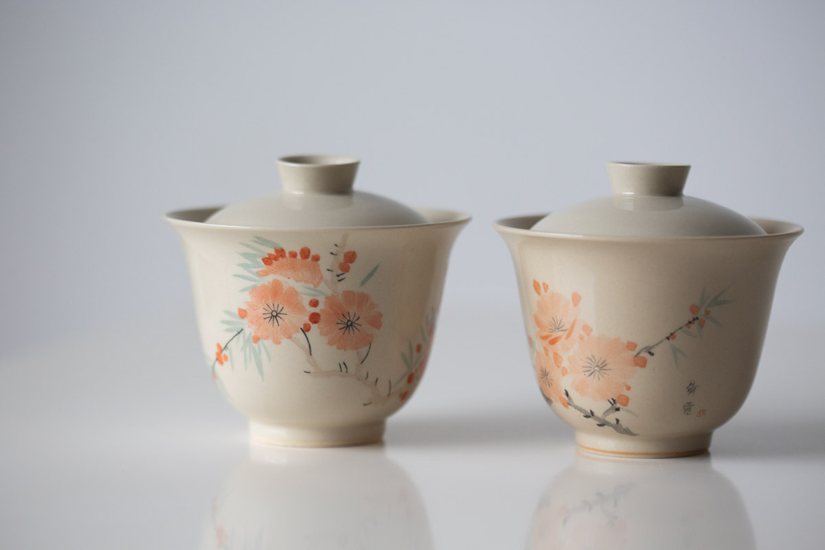 in bloom gaiwan 5 | BITTERLEAF TEAS