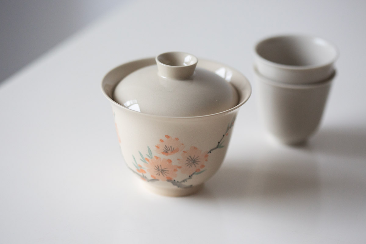 in bloom gaiwan 8 | BITTERLEAF TEAS