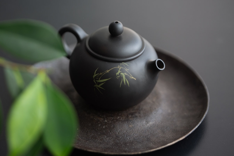 natural habitat jianshui zitao teapot bamboo 1 | BITTERLEAF TEAS