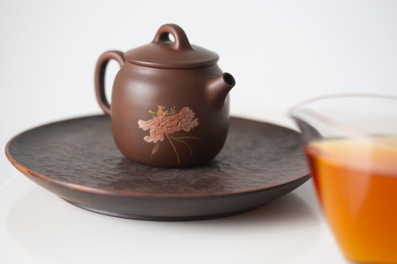 natural habitat jianshui zitao teapot full bloom 1 | BITTERLEAF TEAS