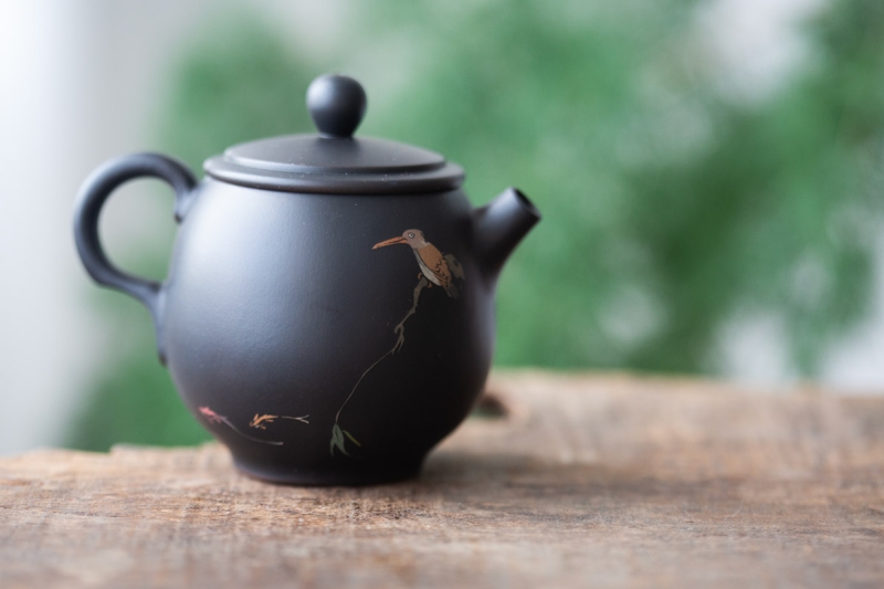 natural habitat jianshui zitao teapot kingfisher 11 | BITTERLEAF TEAS