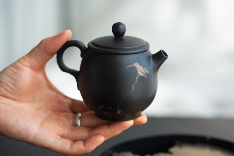 natural habitat jianshui zitao teapot kingfisher 9 | BITTERLEAF TEAS