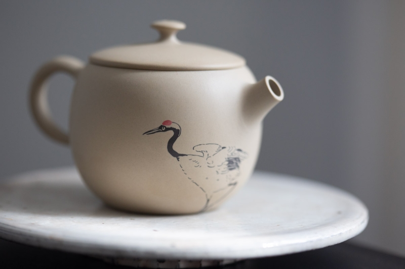 natural habitat jianshui zitao teapot white crane 3 | BITTERLEAF TEAS