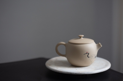 natural habitat jianshui zitao teapot white crane 6 | BITTERLEAF TEAS