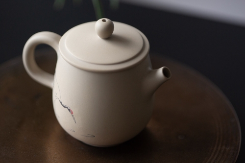 natural habitat jianshui zitao teapot white crane ii 2 | BITTERLEAF TEAS