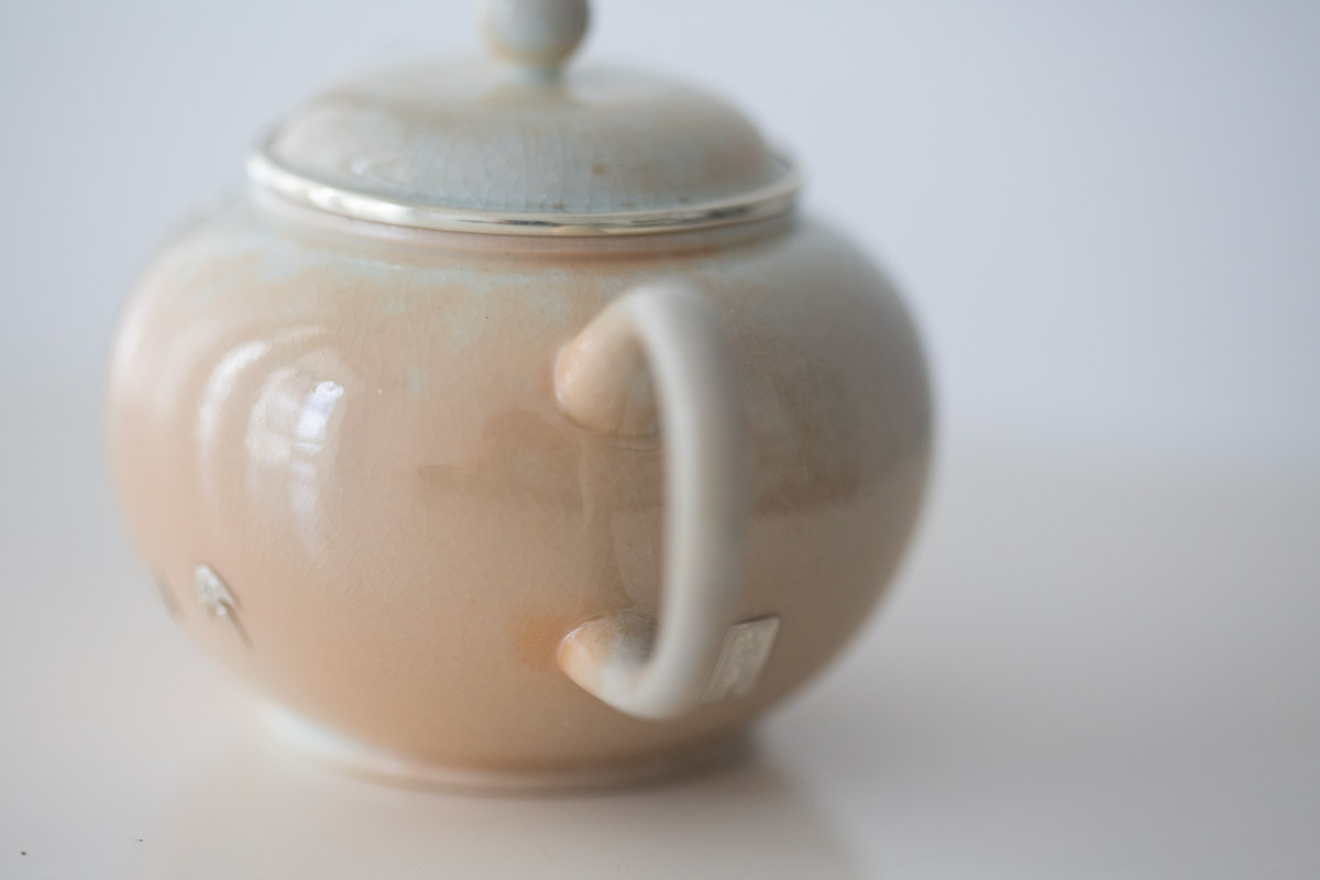 aurora wood fired silver adorned teapot 5 | BITTERLEAF TEAS