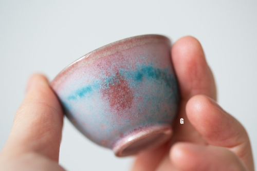 Chameleon Soda Ash Wood Fired Teacup - Image 16