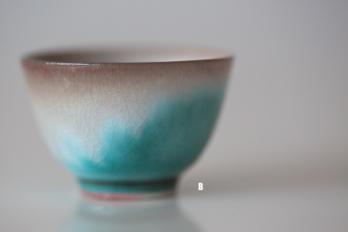 Chameleon Soda Ash Wood Fired Teacup - Image 6