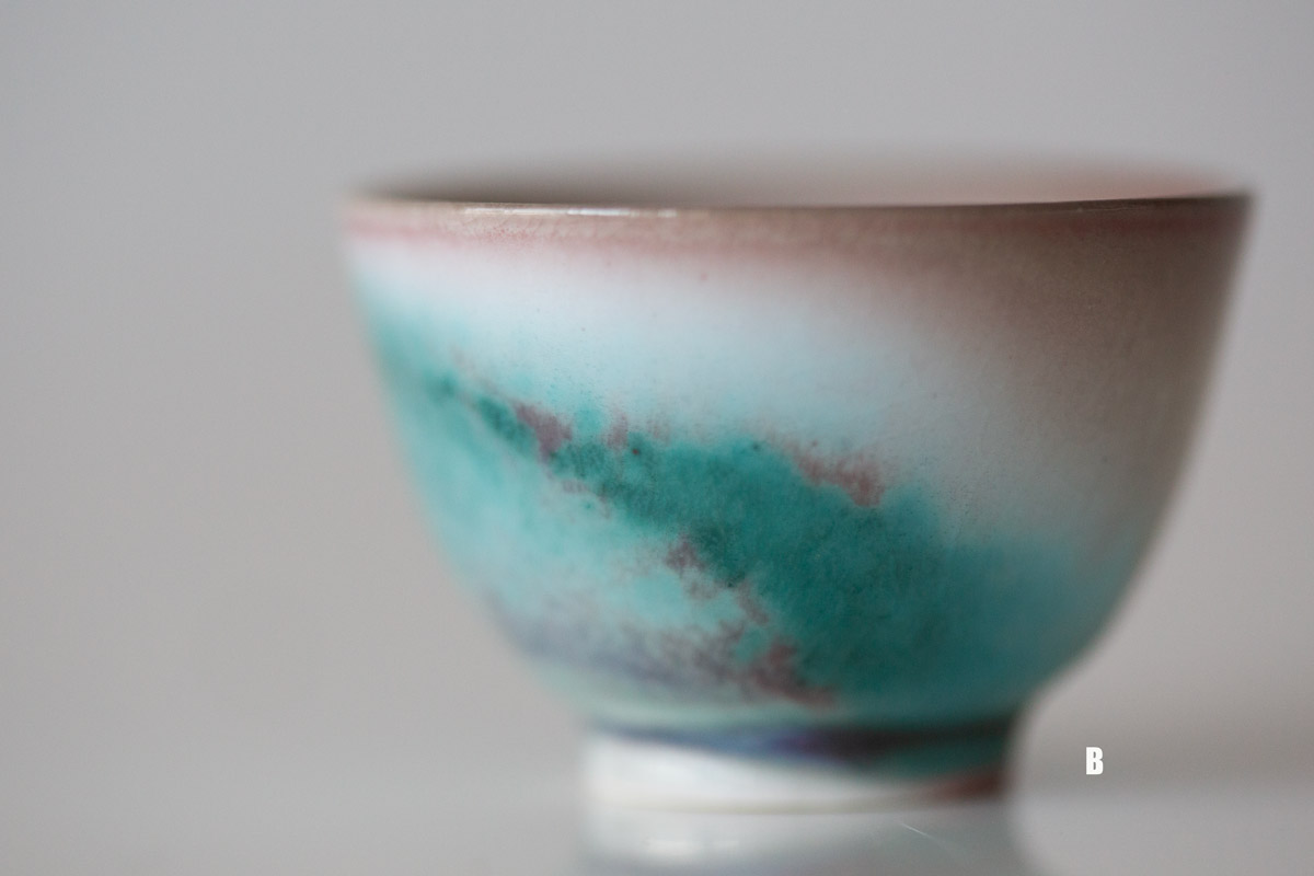 chameleon soda ash wood fired teacup 8 | BITTERLEAF TEAS