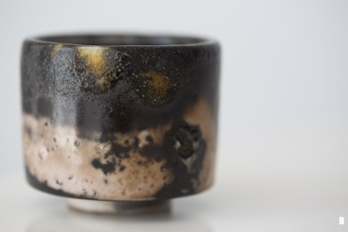 Ink Shino Glazed Teacup - Straight - Image 18