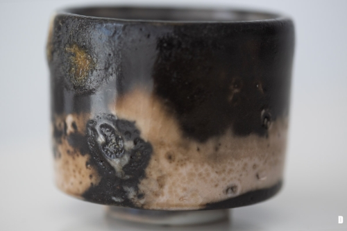 Ink Shino Glazed Teacup - Straight - Image 19