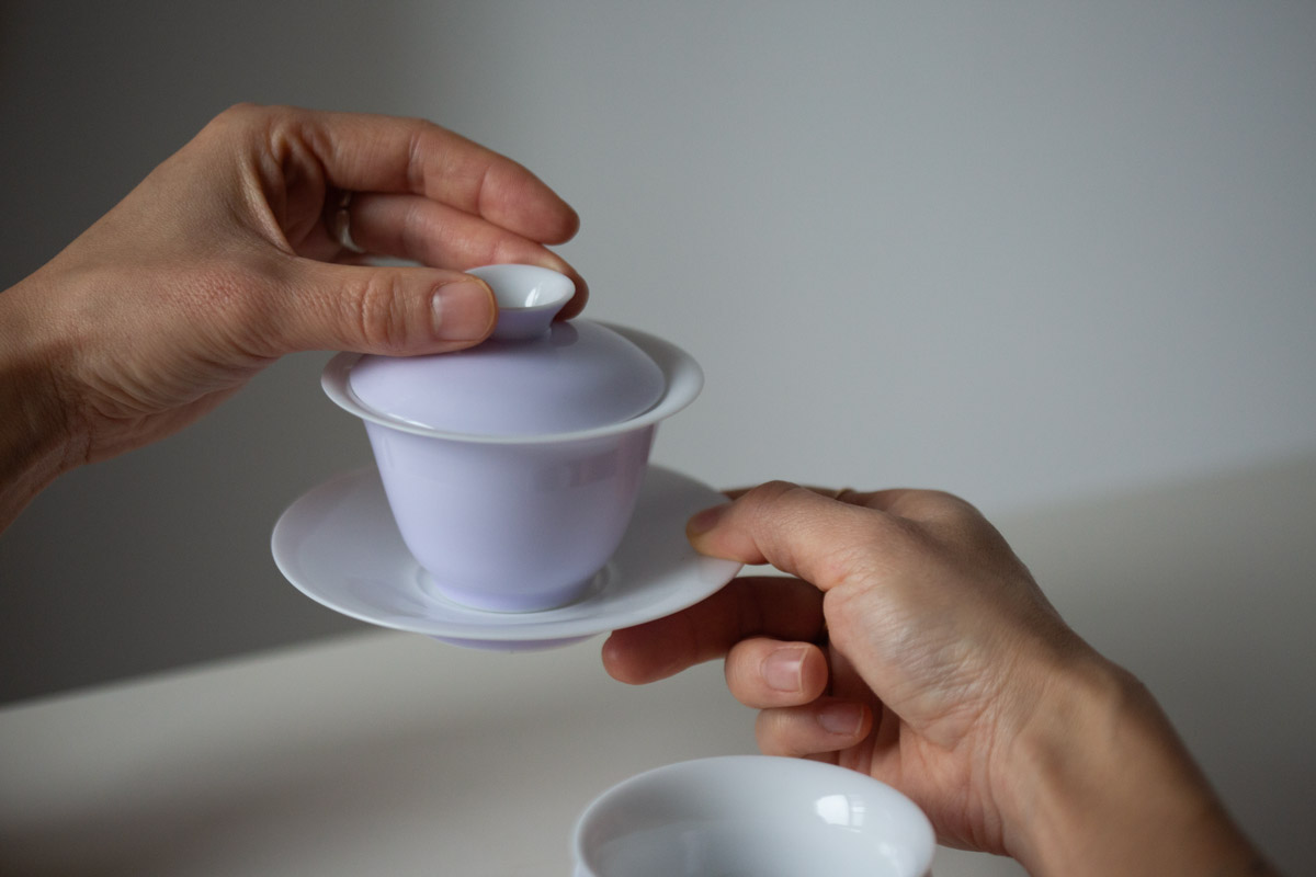 lavender gaiwan 7 | BITTERLEAF TEAS