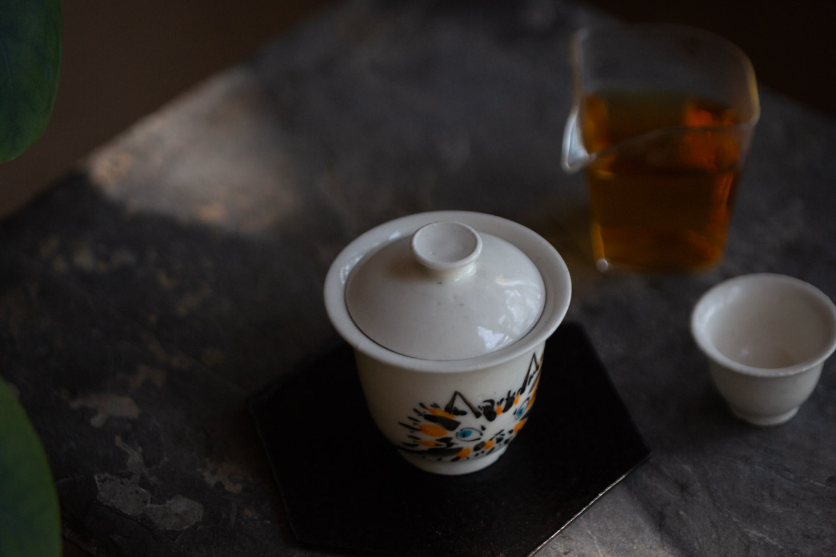 mischief tricolour gaiwan 6 | BITTERLEAF TEAS