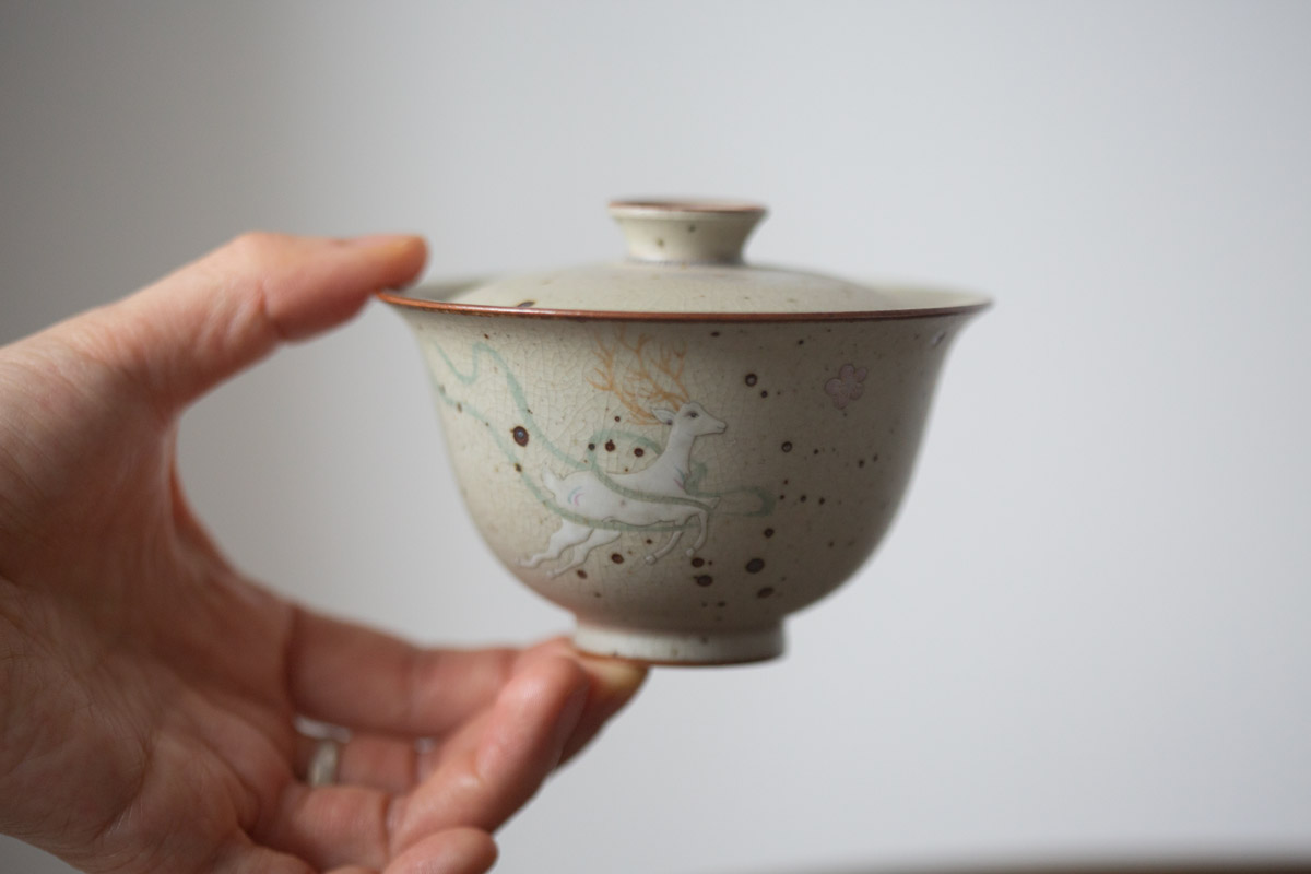 oh deer gaiwan 11 | BITTERLEAF TEAS