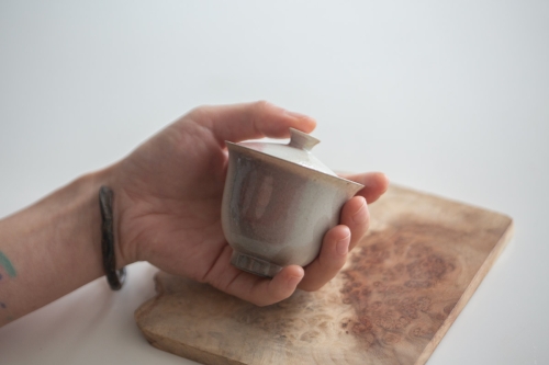 Stratus Soda Ash Wood Fired Mini Gaiwan 1 - Image 10