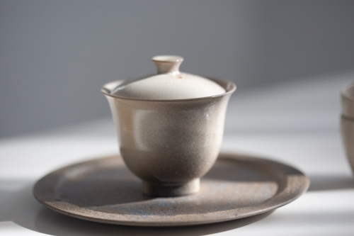 stratus soda ash wood fired mini gaiwan 3 3 | BITTERLEAF TEAS