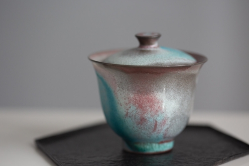 stratus soda ash wood fired mini gaiwan 4 3 | BITTERLEAF TEAS