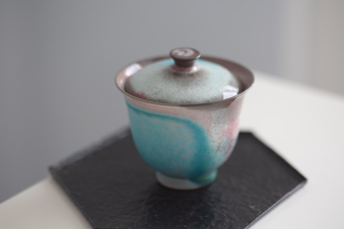 stratus soda ash wood fired mini gaiwan 4 4 | BITTERLEAF TEAS