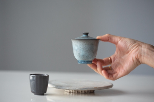 stratus soda ash wood fired mini gaiwan 5 12 | BITTERLEAF TEAS